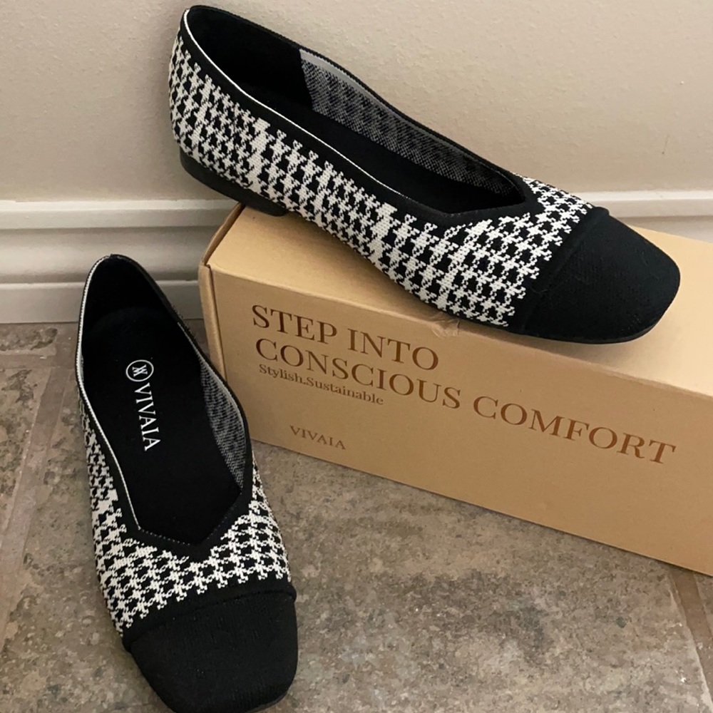 VIVAIA Houndstooth Flats